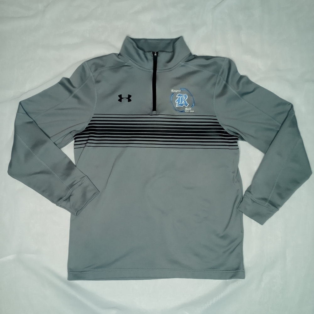 Rogers Golf Embroidered Under Armour 1/4 Zip Sweatshirt Mens Small Style#1273920